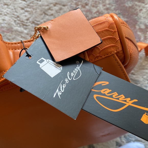Orange Apollo 1 Snakeskin Luxury Travel bag & Backpack main image 4